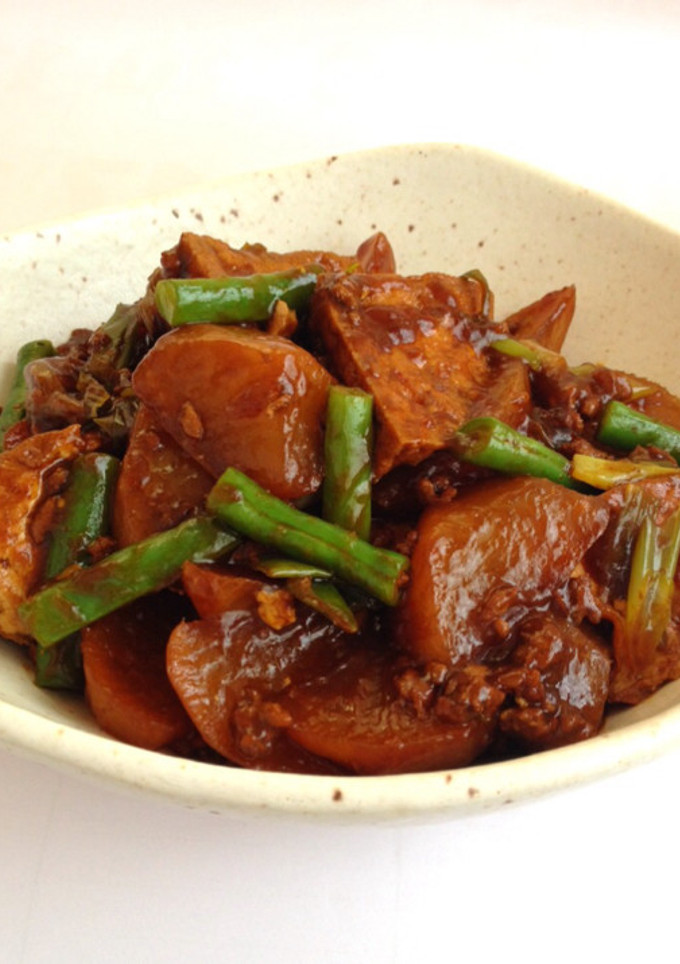 厚揚げと大根の甜麺醤炒め煮-レシピのメイン写真