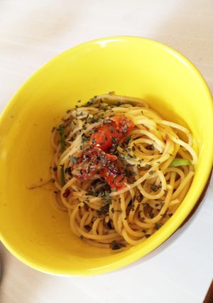 あり合わせ具材のオイルベースパスタ-レシピのメイン写真