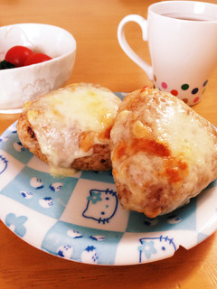 ランチに!こんがりチーズの焼きおにぎり-レシピのメイン写真