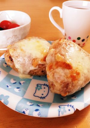 ランチに!こんがりチーズの焼きおにぎり-レシピのメイン写真