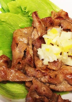 簡単♡豚肉のポン酢炒め！塩レモンで☆-レシピのメイン写真