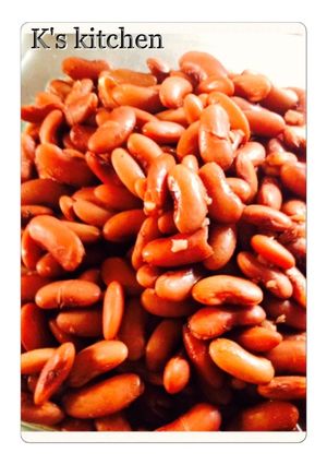 レッドキドニーのやわらか煮-レシピのメイン写真