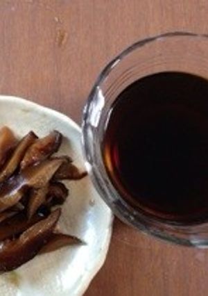 簡単‼︎うちの麺つゆ 椎茸の旨煮添え-レシピのメイン写真