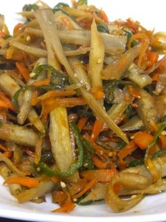きんぴら牛蒡-レシピのメイン写真