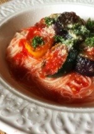 和×イタリアン♩ おろしトマトの素麺-レシピのメイン写真