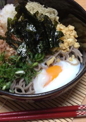 暑い日にピッタリ‼︎冷た〜い田舎そば♫-レシピのメイン写真