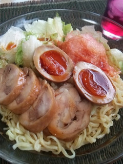 一石二鳥☆簡単!鶏チャーシュー&味付け卵-レシピのメイン写真