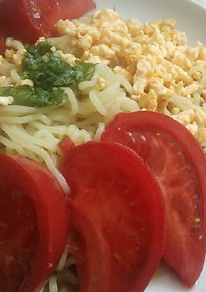 トマトと玉子の冷し中華-レシピのメイン写真