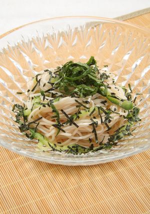 たらこソースで簡単サラダ麺♪-レシピのメイン写真