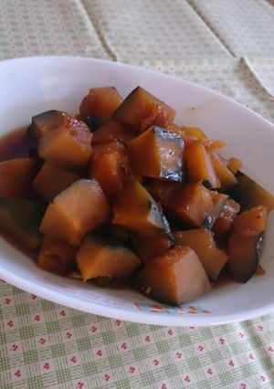 普通のかぼちゃ煮-レシピのメイン写真