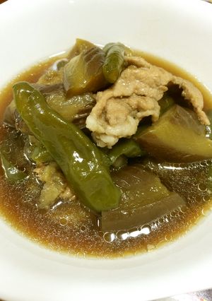 お出汁しみしみ♡なすと豚肉の煮浸し-レシピのメイン写真