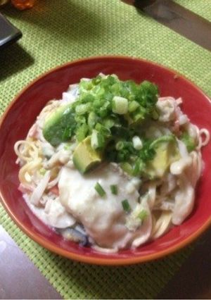 和風?!中華?!豆乳パスタ-レシピのメイン写真