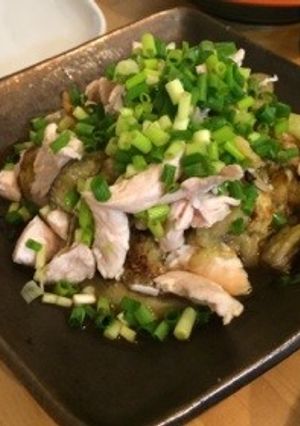 なすと鶏胸肉の簡単さっぱりサラダ-レシピのメイン写真