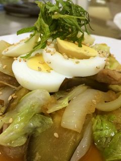 ★豚肉と野菜の胡麻ポン炒め★-レシピのメイン写真