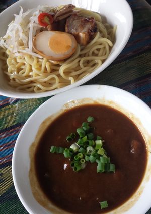 ファミコレで簡単カレーつけ麺-レシピのメイン写真