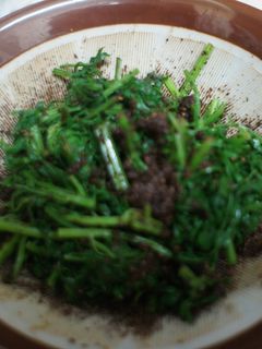 人参の葉っぱの胡麻和え-レシピのメイン写真