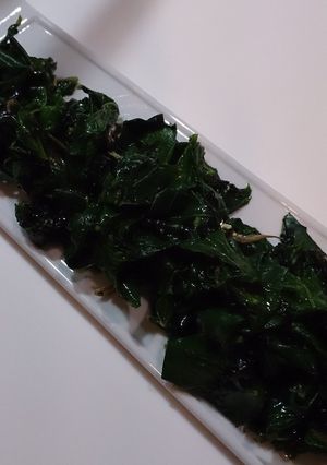 モロヘイヤと韓国海苔のポン酢あえ-レシピのメイン写真