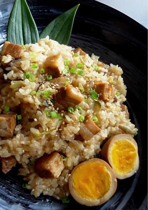 中華街の味！豚角煮とザーサイのまぜご飯★-レシピのメイン写真