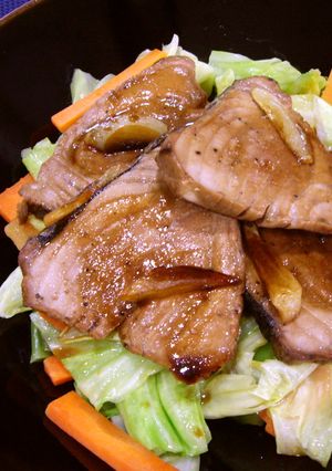 カツオとキャベツのバター醤油炒め-レシピのメイン写真