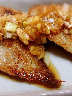 しいらのソテー*ねぎソースかけ-レシピのメイン写真
