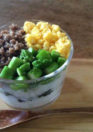 3色そぼろ丼-レシピのメイン写真