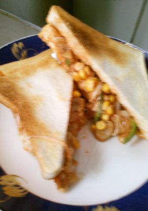 ピザ風 ホットサンド☆-レシピのメイン写真