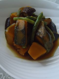 夏野菜の煮物-レシピのメイン写真