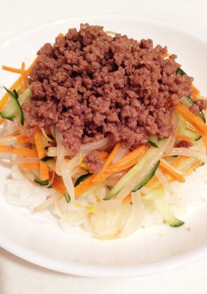 どっさり☆そぼろナムル丼☆-レシピのメイン写真