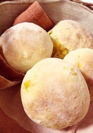 美瑛名物✿HBで美味しいコーンパン-レシピのメイン写真