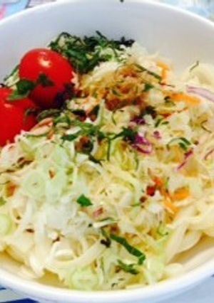 お手軽サラダうどん-レシピのメイン写真