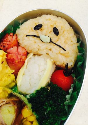 簡単!時短!キャラ弁~なめこ栽培~基本-レシピのメイン写真