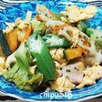 簡単 夏バテ解消!彩り野菜のバジル炒め