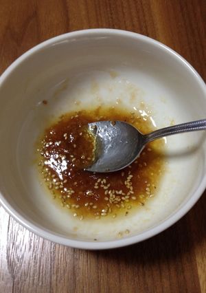 梅ポン酢ドレッシング-レシピのメイン写真