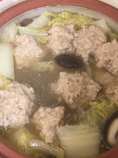 野菜と春雨柔らか肉団子の中華鍋-レシピのメイン写真