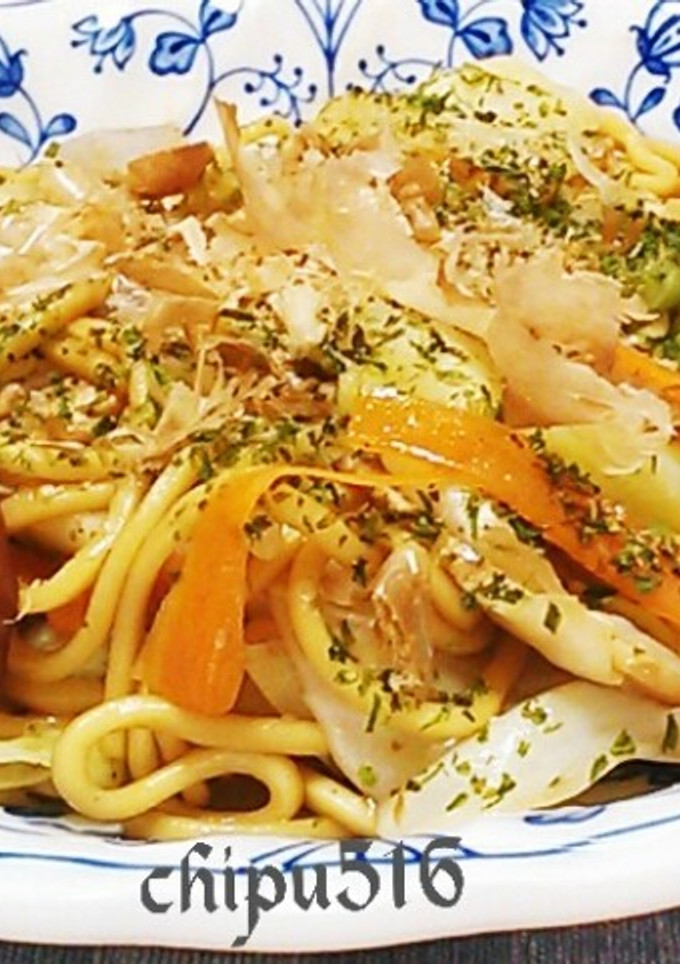 簡単　子供が喜ぶ！お昼に我が家の焼きそば-レシピのメイン写真