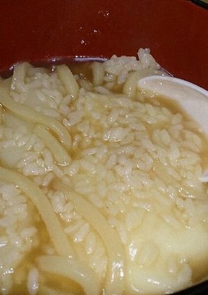 炭水化物×3のうどんおもちおじや-レシピのメイン写真