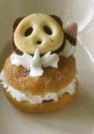 パンダちゃんのミニドーナツケーキ-レシピのメイン写真