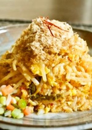 キムチとこんにゃくでかさ増しチャーハン　-レシピのメイン写真