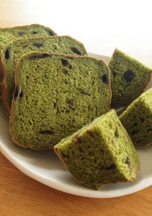 HBでようかん入り抹茶食パン-レシピのメイン写真
