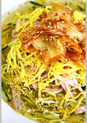 ダイエット＆デトックスに！しらたき冷麺だ-レシピのメイン写真