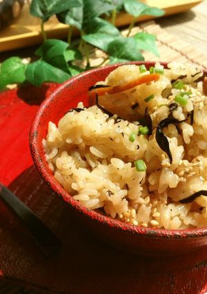 夏休み✿働くママ＆子供喜ぶ炊込みご飯-レシピのメイン写真