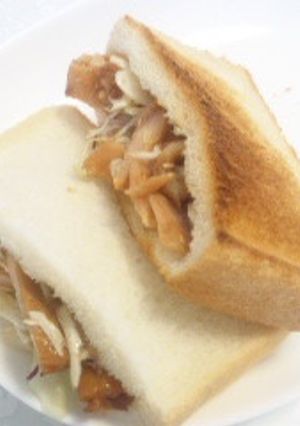 炭火焼チキンステーキサンド-レシピのメイン写真