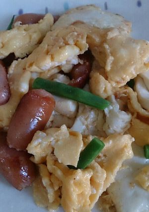 豆腐と卵の炒めもの-レシピのメイン写真