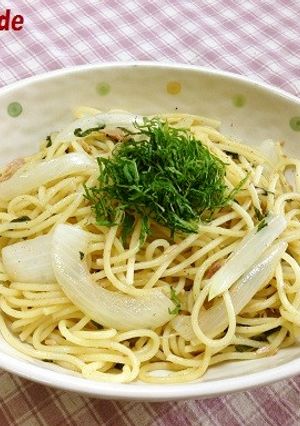 ツナしそパスタ-レシピのメイン写真