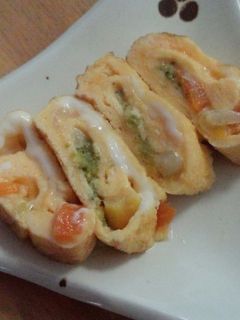 離乳食後期~完了期♪小さな卵焼き-レシピのメイン写真