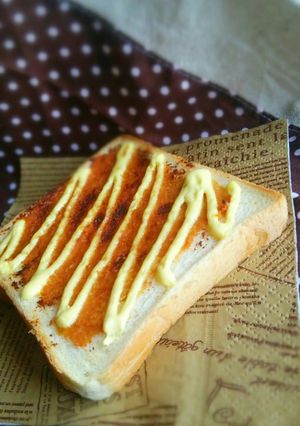味噌マヨネーズでパン-レシピのメイン写真
