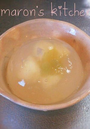 残った炭酸飲料で♡フルーツ水まんじゅう-レシピのメイン写真