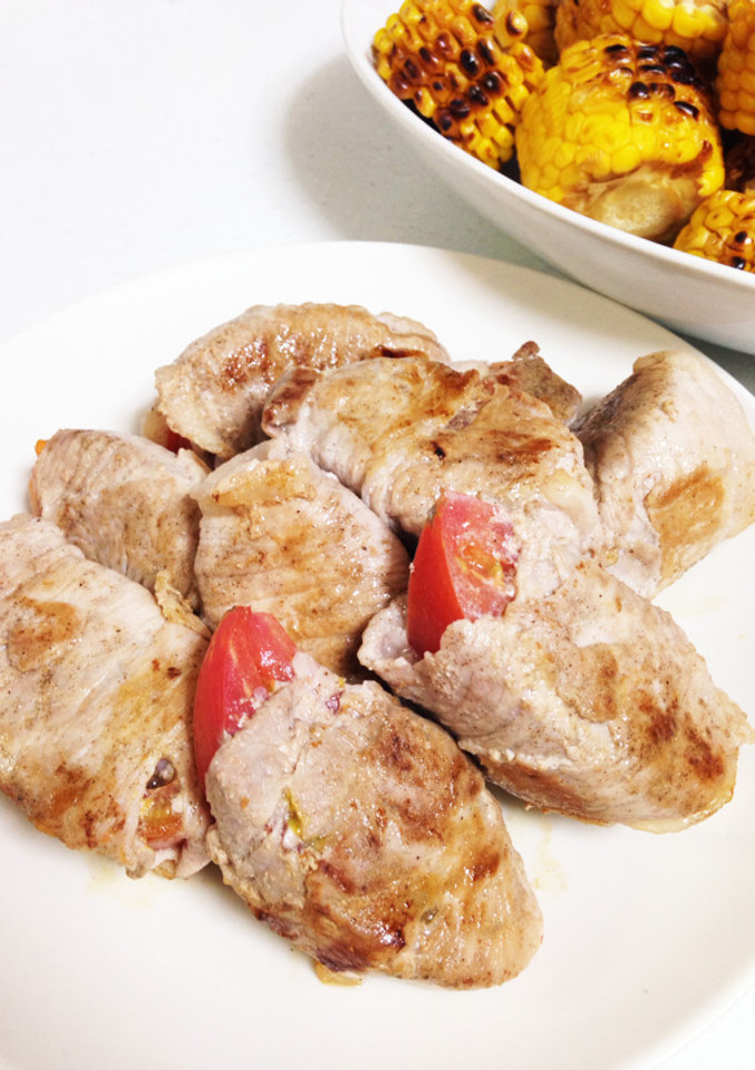簡単！美味しい！トマトの豚肉巻き-レシピのメイン写真