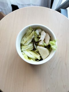 長芋と塩昆布白菜和え物-レシピのメイン写真