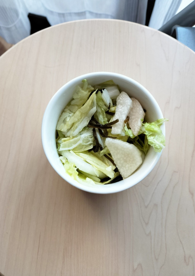 長芋と塩昆布白菜和え物-レシピのメイン写真